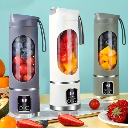 Compact USB Rechargeable Juicer and Blender