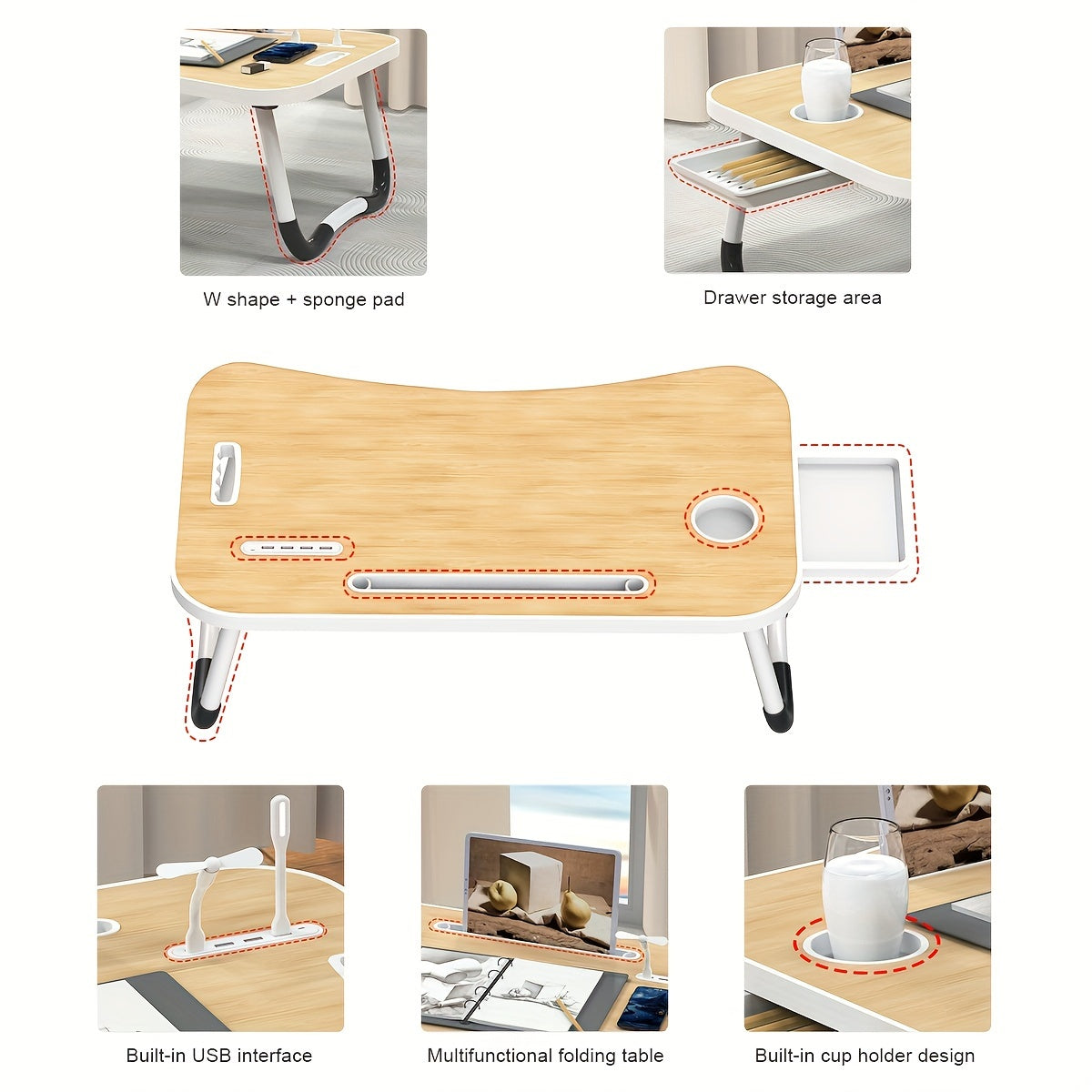 Foldable Laptop Table