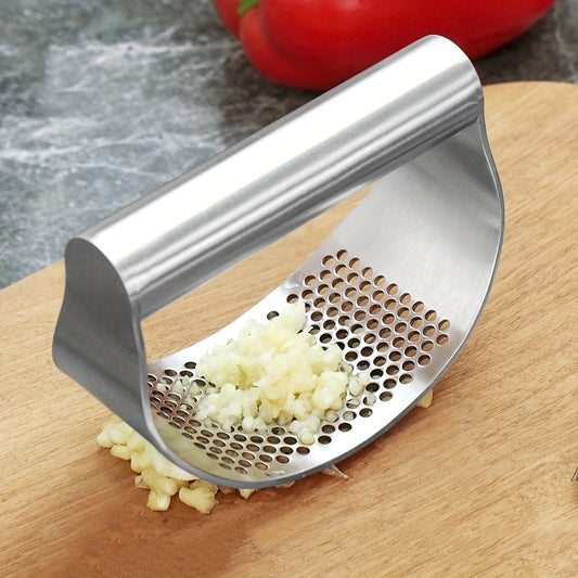 Stainless Steel Garlic Press