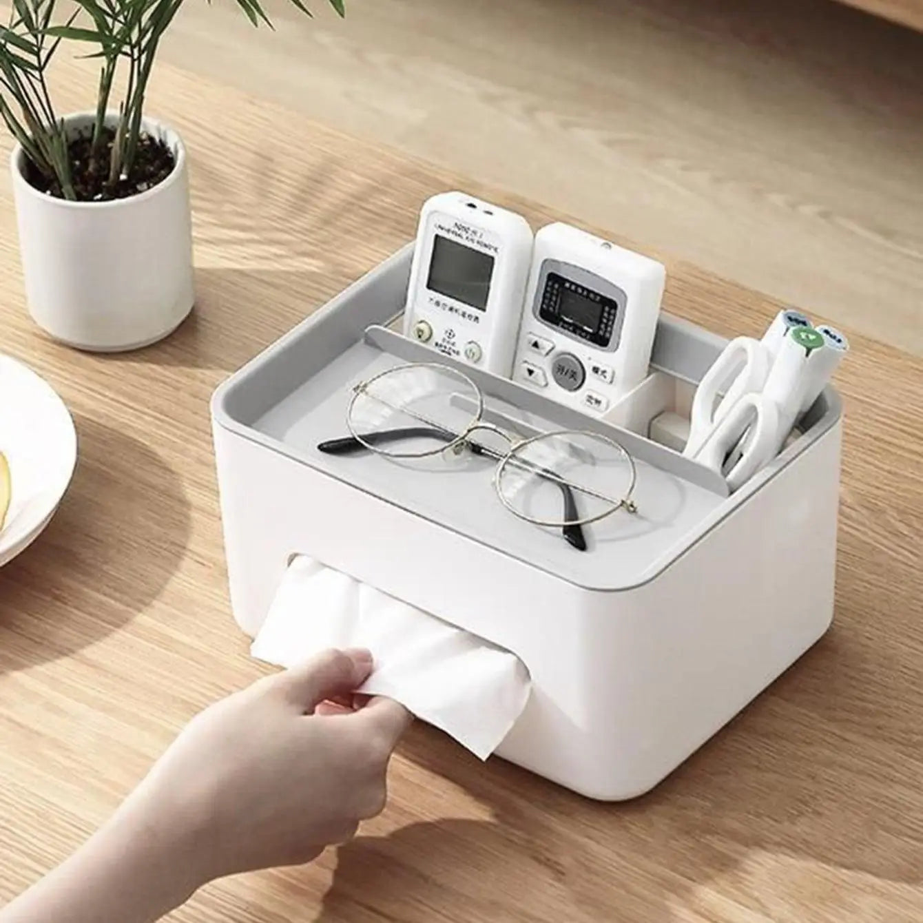 Multifunctional Tissue Storage Box