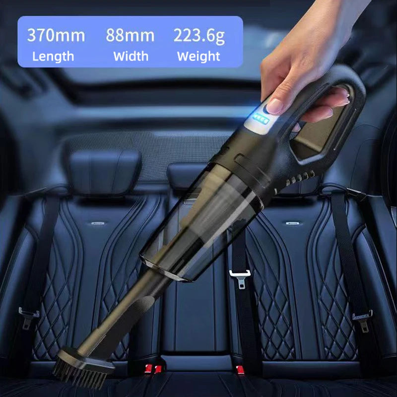 Handheld vacuum cleaner for cars