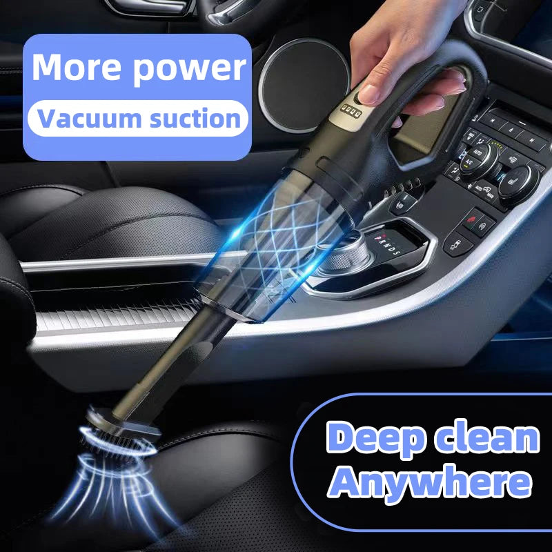 Handheld vacuum cleaner for cars